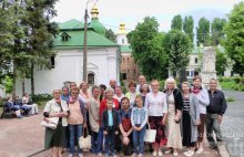 Участники «Паломнического клуба» посетили Выдубицкий монастырь