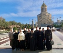  Паломники Волині на чолі з керуючим Володимир-Волинської єпархії відвідали святині Грузії